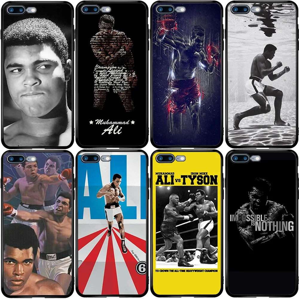 Phone Case for Samsung Note 8 9 10 S6 S7 S8 S9 S10E S11 S20 Ultra Lite Plus Edge Pro С изображением Мохаммеда Али и