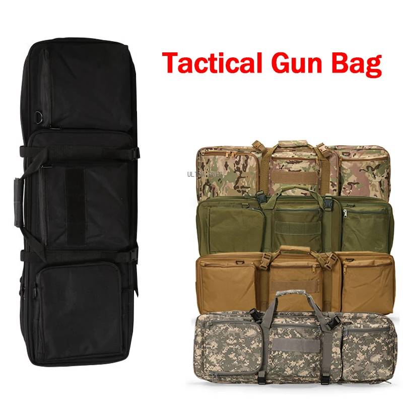 

Tactical Gun Bag Shooting Hunting Accessories Airsoft Paintball Rifle Bags Holster Military Shoulder Cs Army Combat Pouch Case