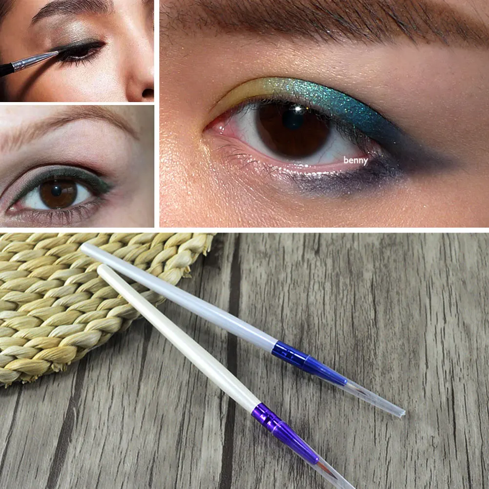 Горячая Распродажа новая синяя кисть для подводки глаз начинающих | Красота и
