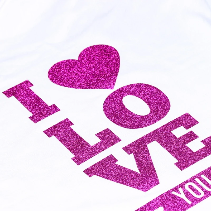 

25 x 5 cm Diy Craft Htv Shirt High Elastic Decor Film Heat Transfer Glitter Vinyl Pink Series