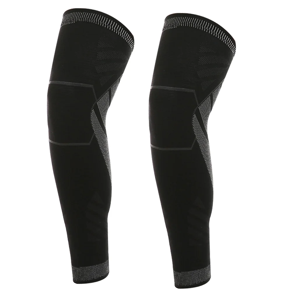 

2pcs Knee Cushion Non-Skid Knee Cover Summer Protective Knee Pad (Black)