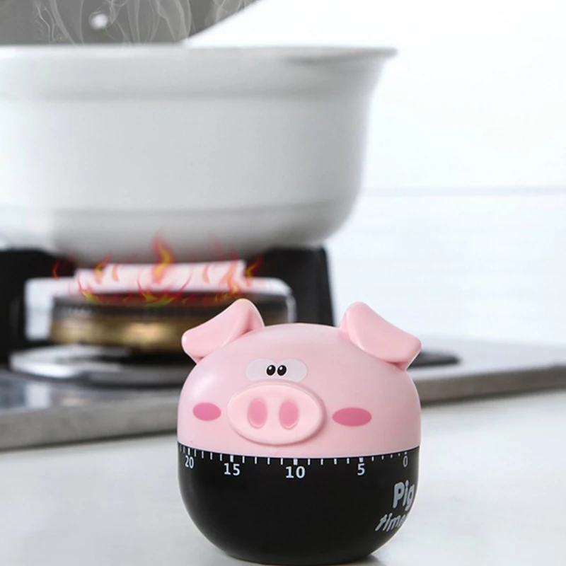 Кухонный таймер креативный мультяшный будильник для выпечки милый свиньи | Дом и