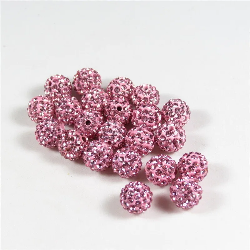 10 шт. стразы хрустальные бусины Pave CZ Диско Шар разделительные для