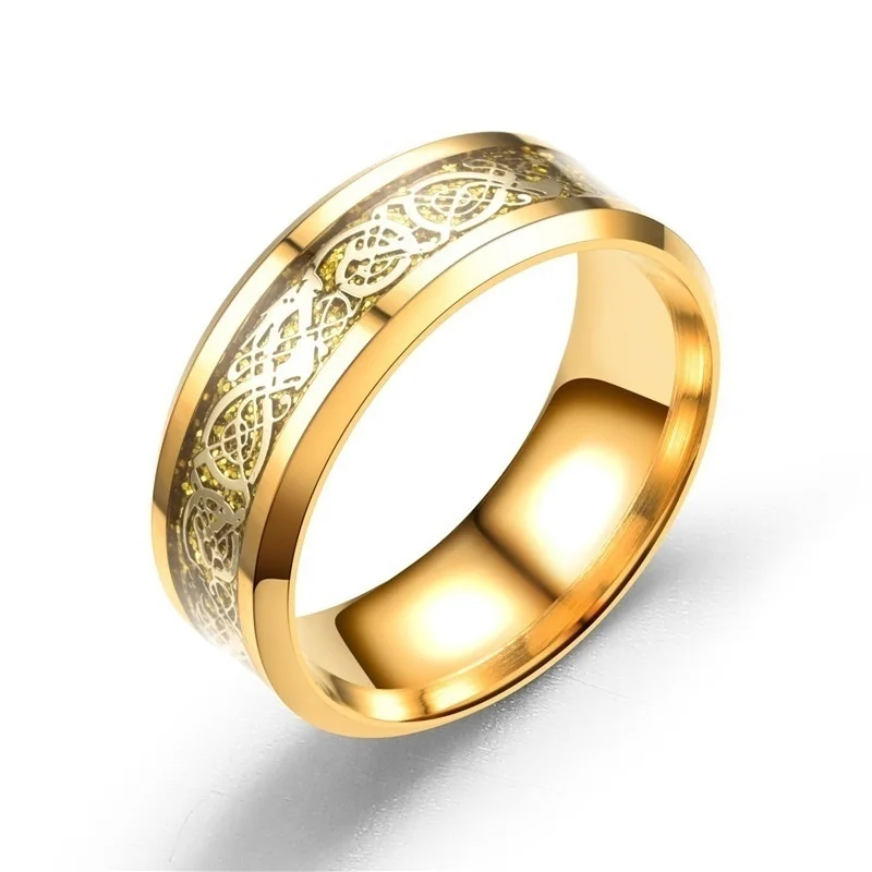 Carofeez модные ювелирные изделия кольцо для влюбленных свадебные кольца золотого