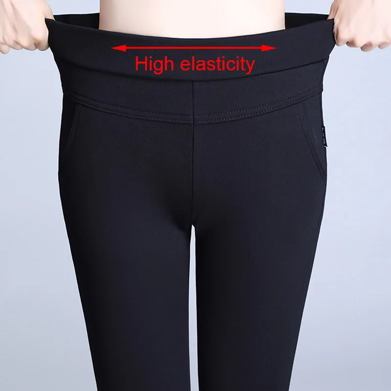 Женские бархатные брюки-клеш с высокой талией | Женская одежда