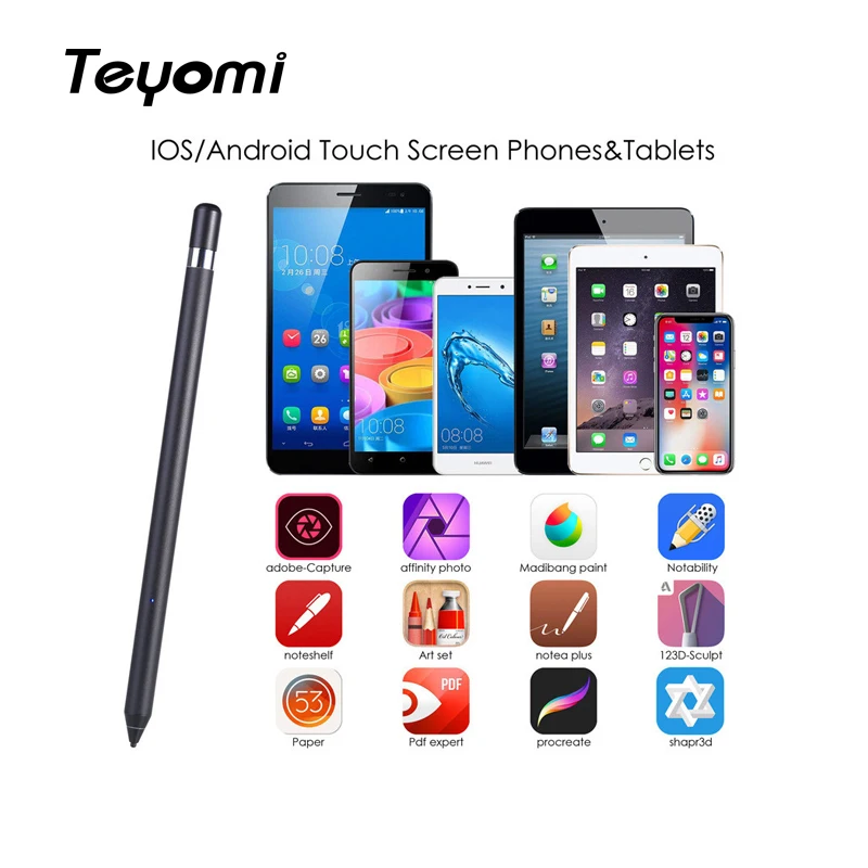 Активный стилус сенсорная ручка для Apple IPad Pro 11 12 9 10 5 7 Mini Air Smart емкость карандаш