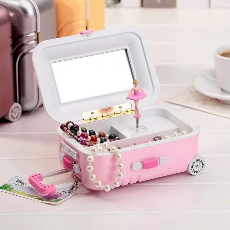 Горячая продажа 16 стилей музыкальная шкатулка коробка ювелирных изделий подарок