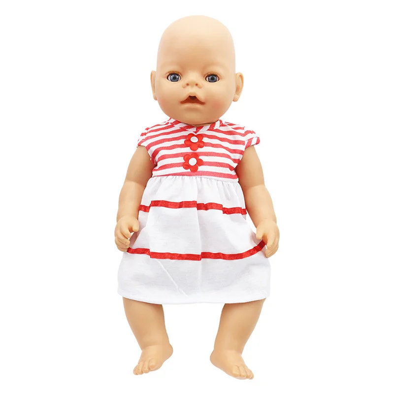 Одежда для кукол повседневное детское платье американской куклы 45 см и игрушки 43