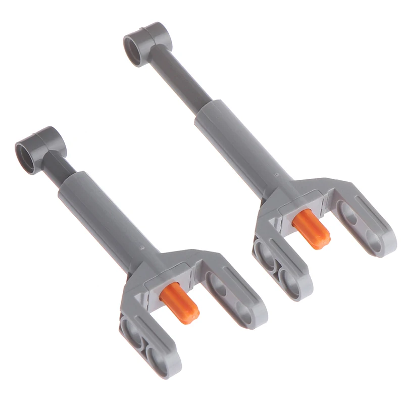 2 шт. самофиксирующиеся кирпичи Бесплатная создание игрушек Technic линейный привод