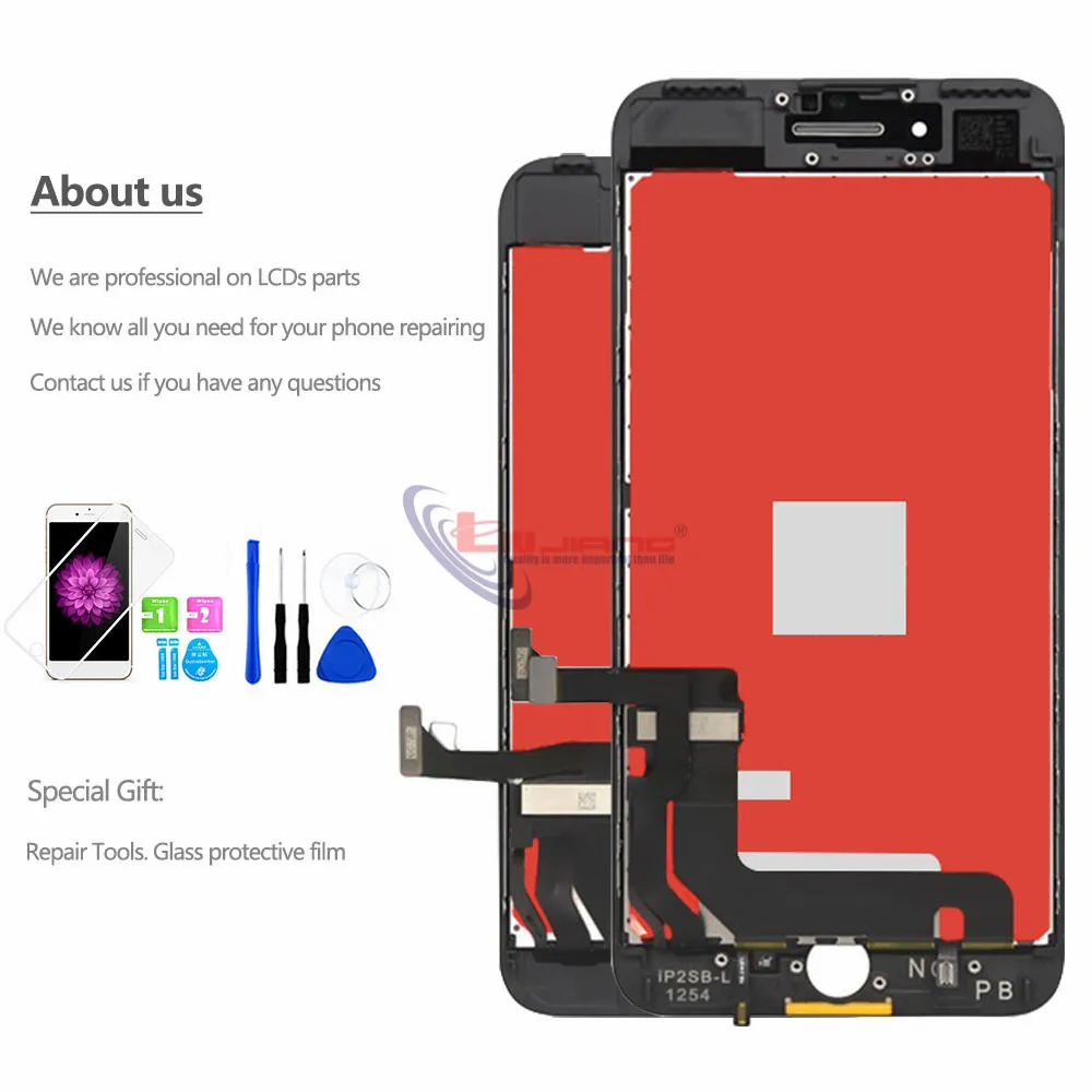 ЖК экран качества AAA подходящий для iPhone 7 plus дигитайзер сенсорного экрана