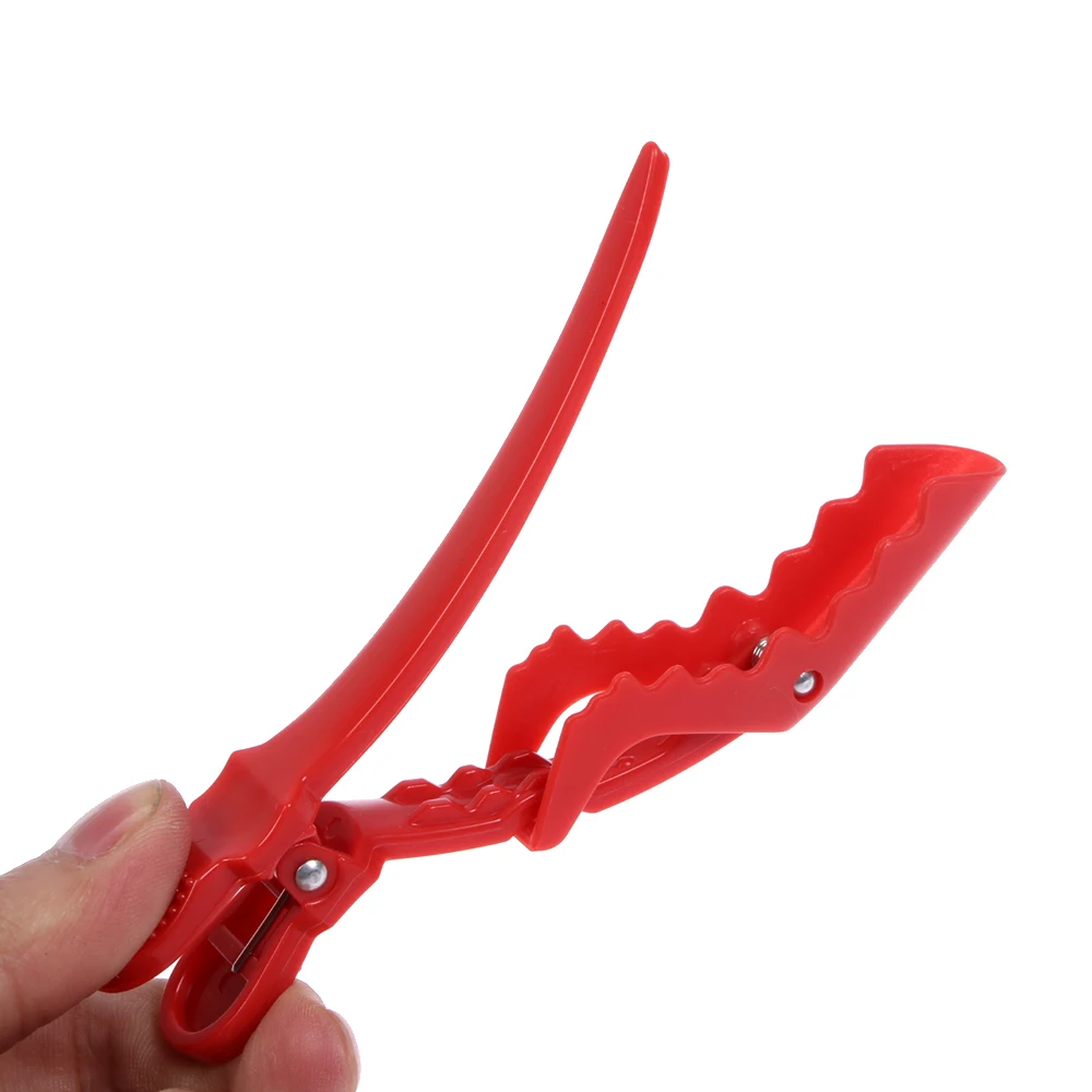 1 х черные зажимы для парикмахерской зажим когтей пластиковая пряжка под