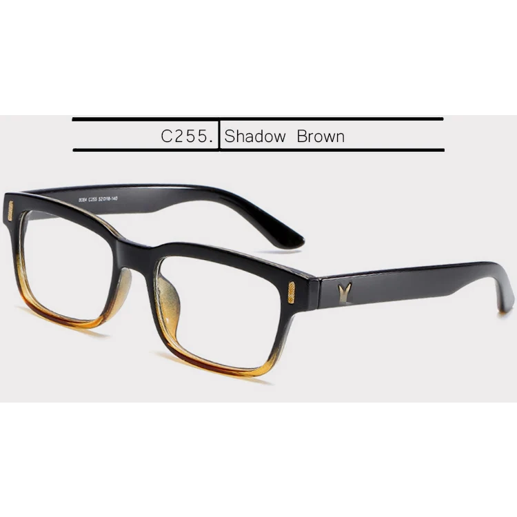 Shadow Brown IVSTA GM V логотип близорукость очки оправа для мужчин оправы для очков рецепт для зрения ботаник квадратные очки ретро женский бренд корейский - Цвет оправы: Shadow Brown