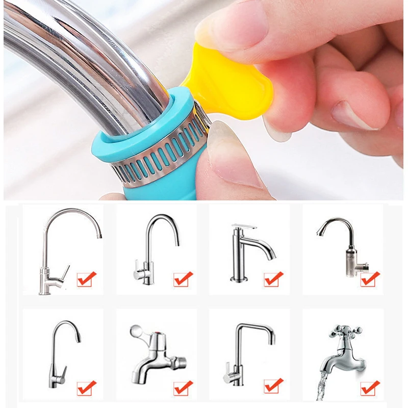 Инновационный смеситель для кухни универсальный водопроводный поворотный