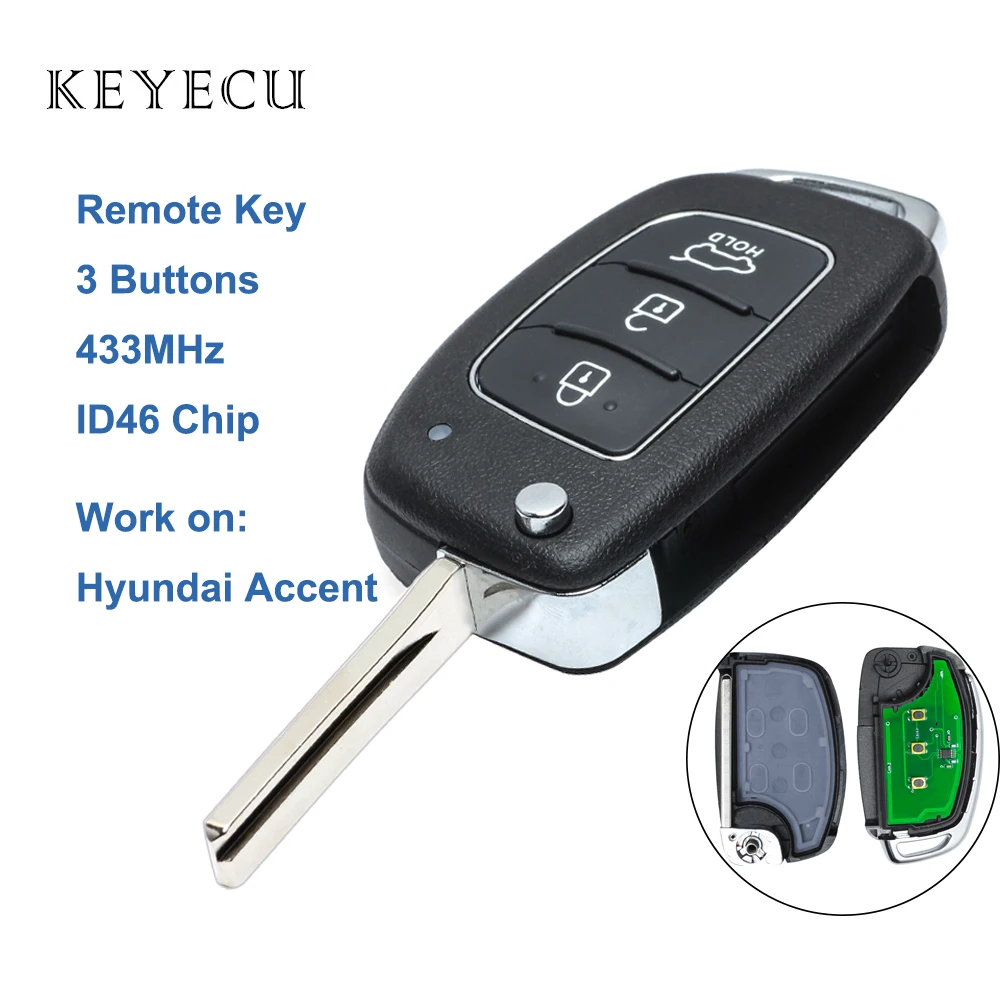 Keyecu запасной Интеллектуальный Автомобильный ключ дистанционного управления