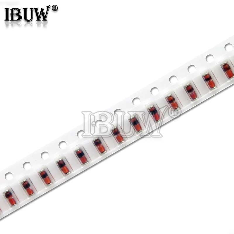 

100PCS 1/2W 0.5w Zener diode ZMM 3V 3V3 3V9 4V7 5V1 7V5 8V2 10V 12V 15V 16V 18V 20V 24V LL34 SMD Zener diode package