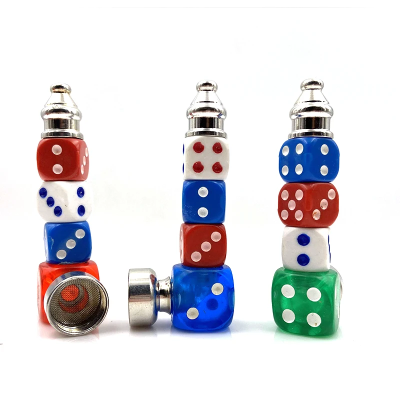 Кубик табачная трубка съемная металлическая курительная фильтр мельница