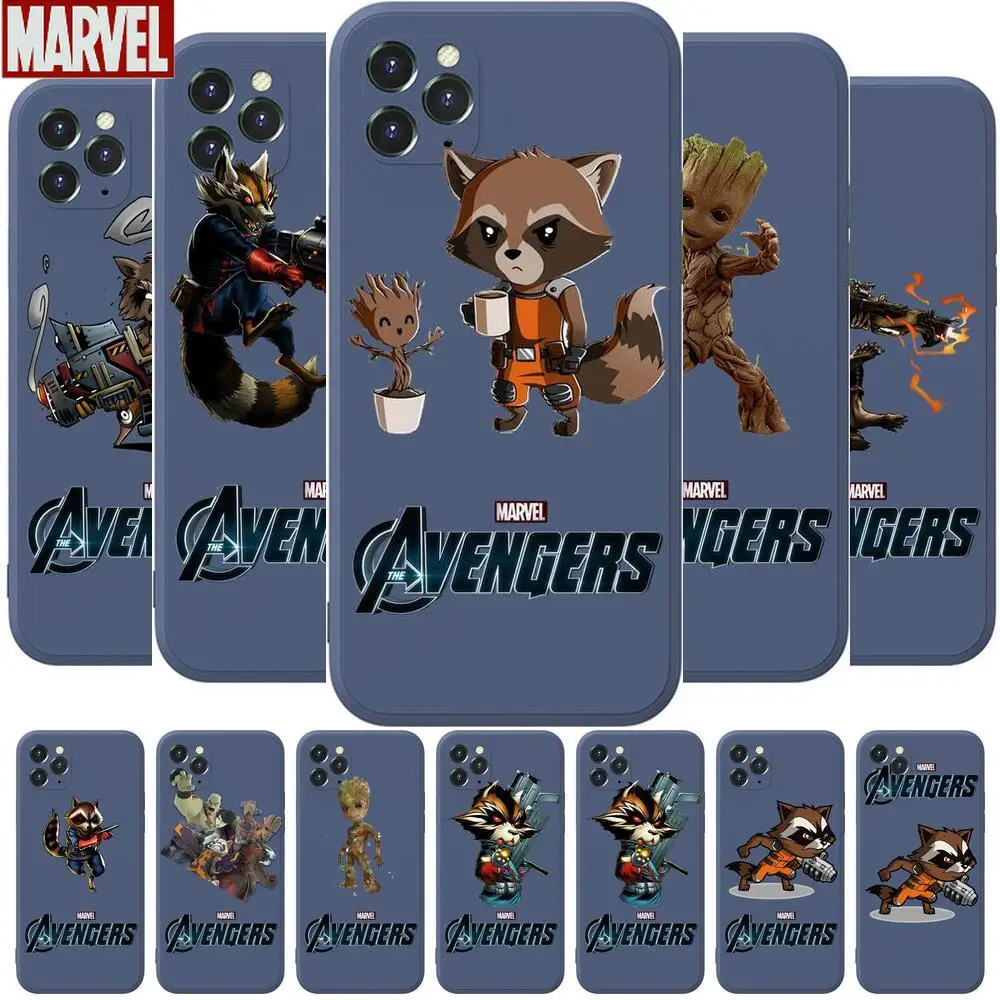 

Marvel Guardians of the Galaxy Anime Phone Case cover For iphone 12 Pro Max 11 8 7 6 S XR PLUS X XS SE 2020 mini cell shell Sap