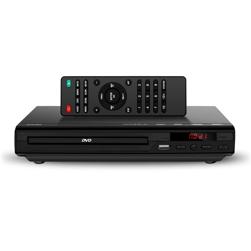 DVD плеер для ТВ все регионы Бесплатные CD Диски AV выход Встроенный PAL/ NTSC USB вход