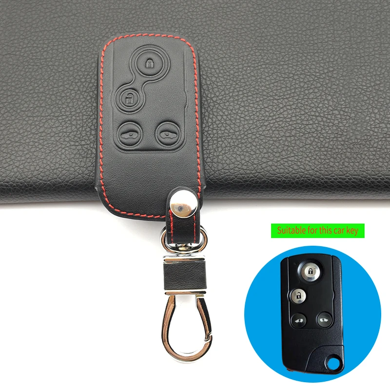 Хит продаж 100% кожаный чехол для автомобильного ключа Honda Elysion 2012 2015 сумка