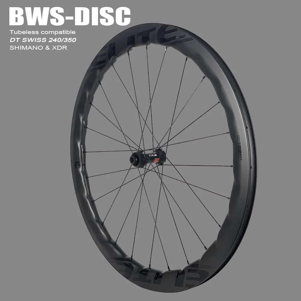 ELITEWHEELS BWS дорожный диск Углеродные колеса DT 350/240 Центральный замок/6 болтов замок