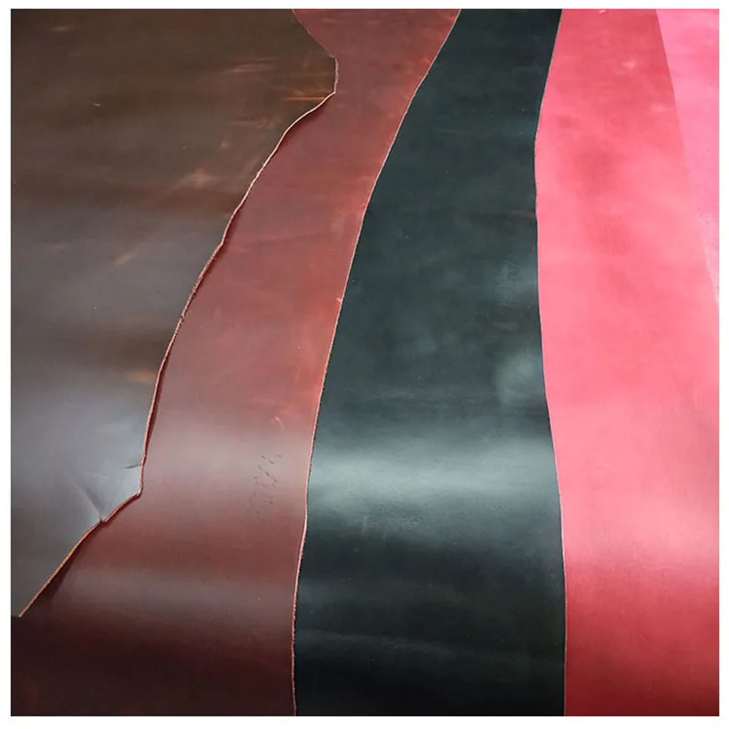 

DIY shoes and bags are made of oil wax leather 1.8-2.0mm, with smooth, fine and hard surface