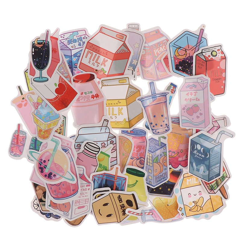 50 шт. стильные Мультяшные наклейки для ноутбука телефона чемодан