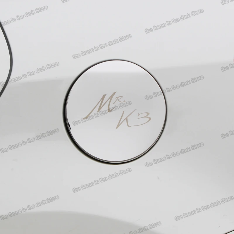 Lsrtw2017 Нержавеющая сталь крышки топливного бака автомобиля крышка Панель Планки