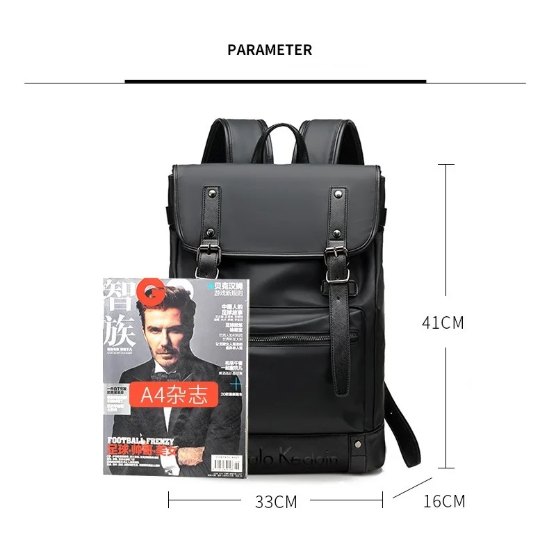 

Leisure Laptop Backpack bag Men 15 15.6 inch Fashion Business Nylon computer back pack bag