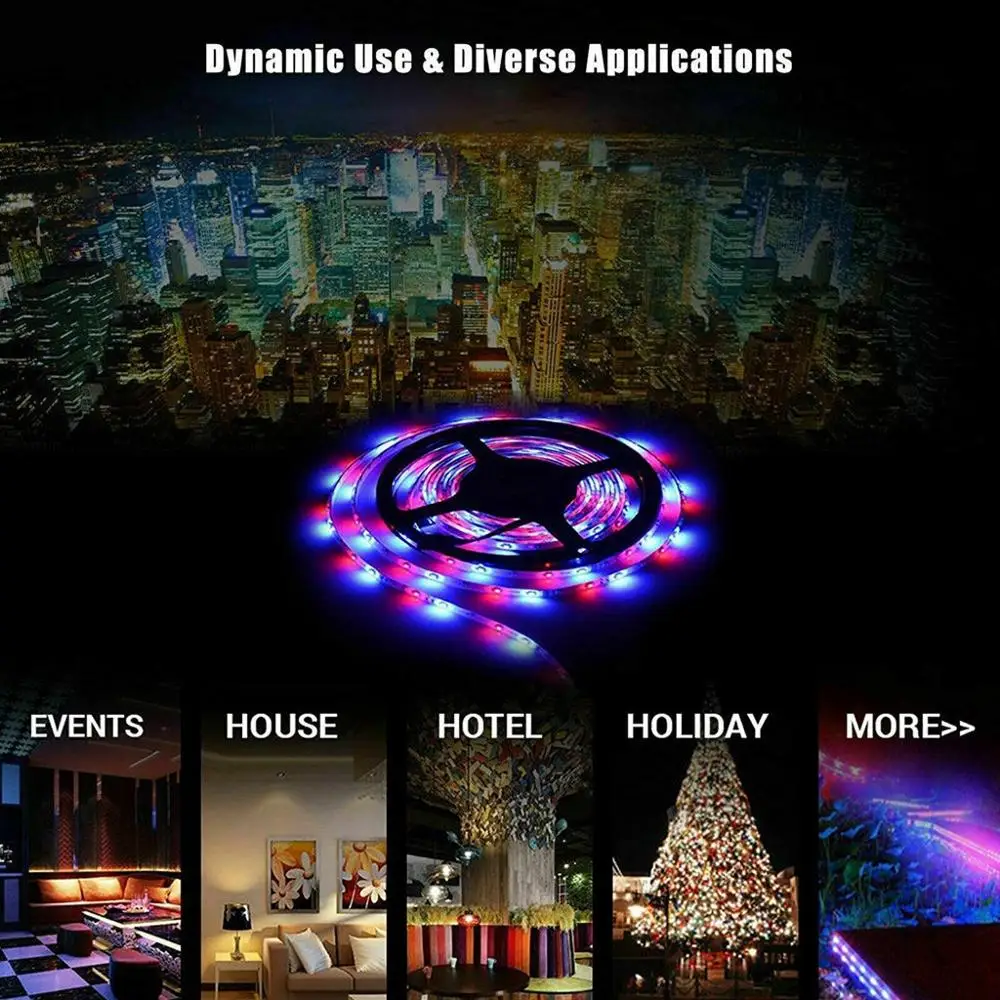

16FT 5M RGB SMD 3528 , 12