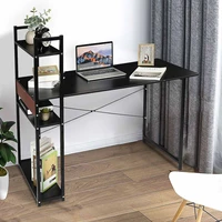 computer desk office desk pc laptop study writing table bookshelf study workstation multi layer gaming table home furniture