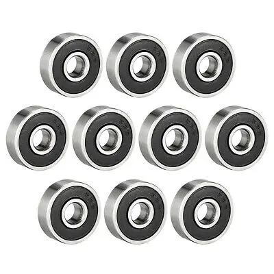 

Шариковый подшипник с глубоким желобом 626-2RS, двойной герметичный, 6x19x6 мм, углеродистая сталь, 10 шт.