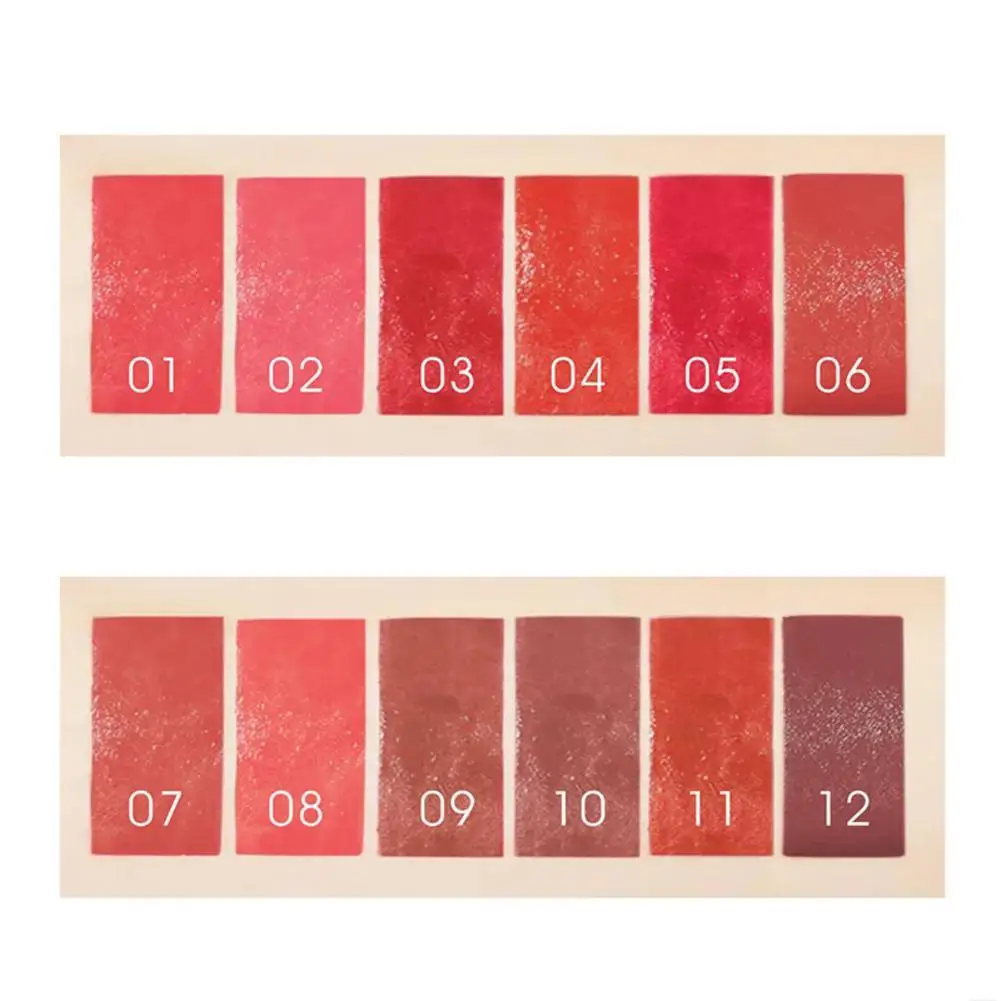 

6Pcs/Set Lipstick Set Ying Luster Color Lock Lipsticks Waterproof Makeup Women Long Fashion Lipstick Lip Lasting Gift Cosme F3M4
