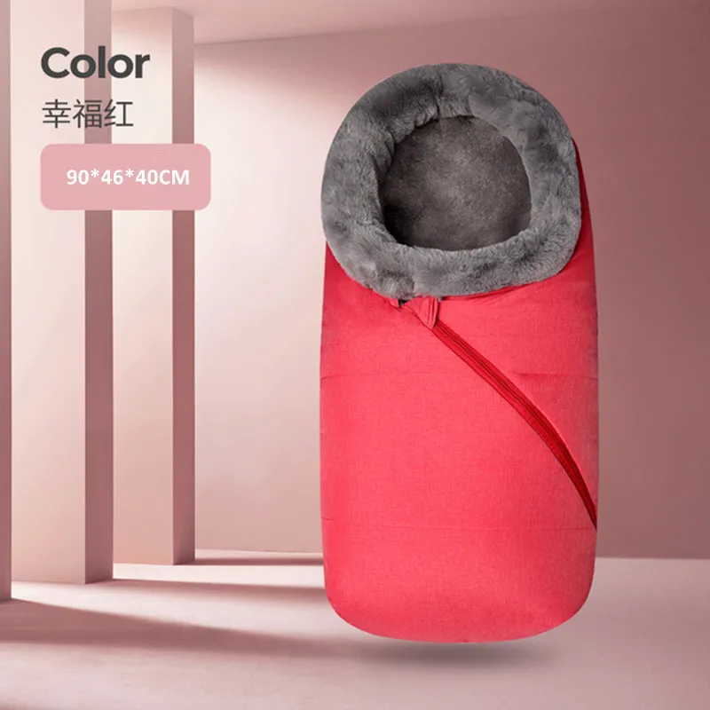 

Winter Baby Sleeping Bag For Stroller Baby Carriage Sack Pram Footmuff Warm Winter Changing Diaper Envelope Newborn Baby Cocoon