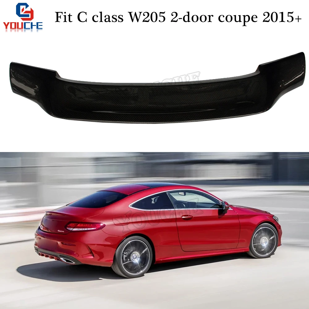Спойлер R Style для ботинок из углеродного волокна хвостовое крыло Mercedes W205 C205 C Class