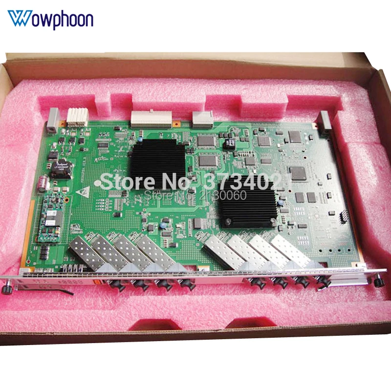 Huawei 8-портовая плата gpon gpbh с 8 модулями c + sfp для HUAWEI MA5608T OLT терминал linea optica |