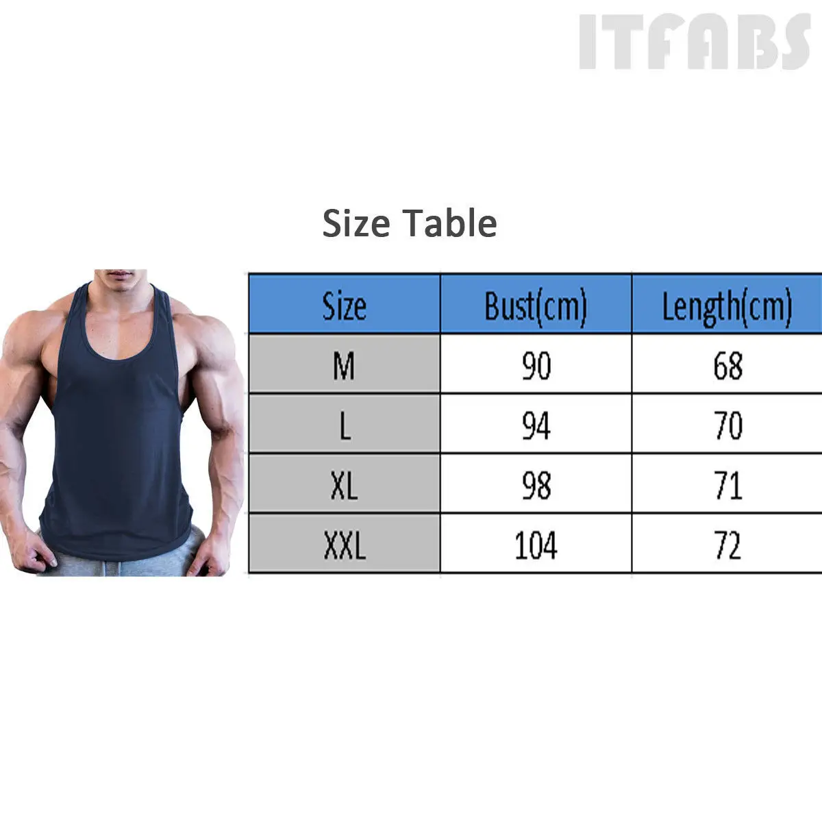 

Gym Men Muscle Sleeveless Shirt Tank Top Bodybuilding Sleeveless Clothing Sportwear Sport Fitness Workout Vest Elastic Plus Size