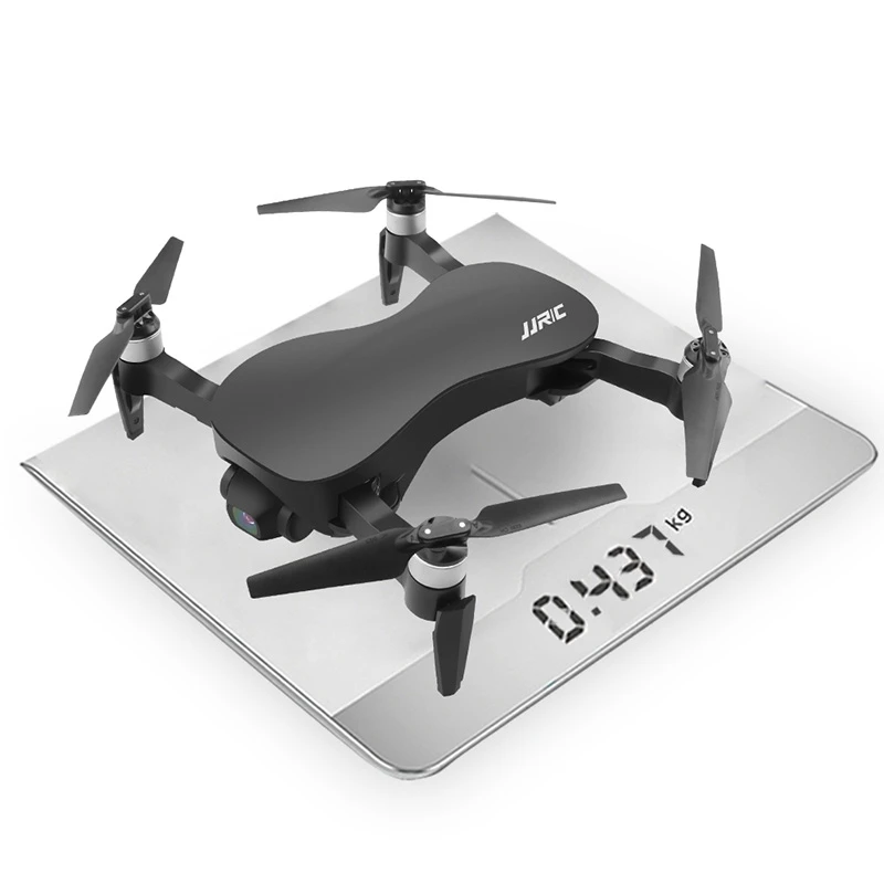 Квадрокоптер JJRC X12 складной с 3 осевым стабилизатором GPS Wi Fi FPV 1080P 4K HD