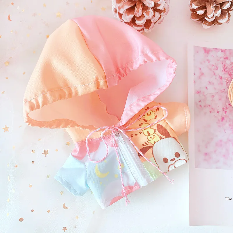 

20cm Star Idol Doll's Kawaii Cartoon Jacket Bear Costume Pants Suit 20cm Star Idol Doll's Clothes Accessories(No Doll)