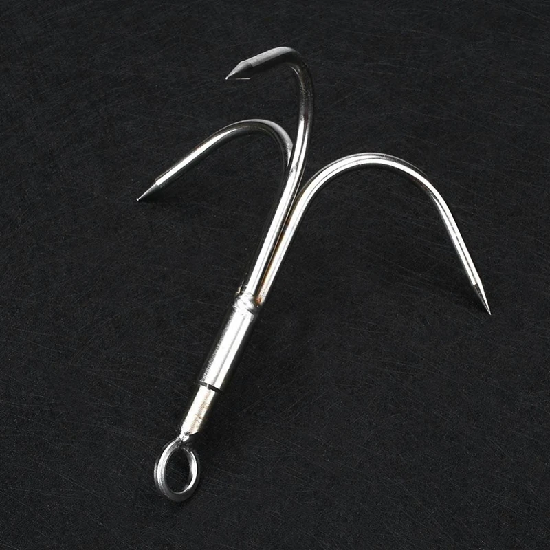 Крючок с 3 когтями для выживания на открытом воздухе стальной крючок
