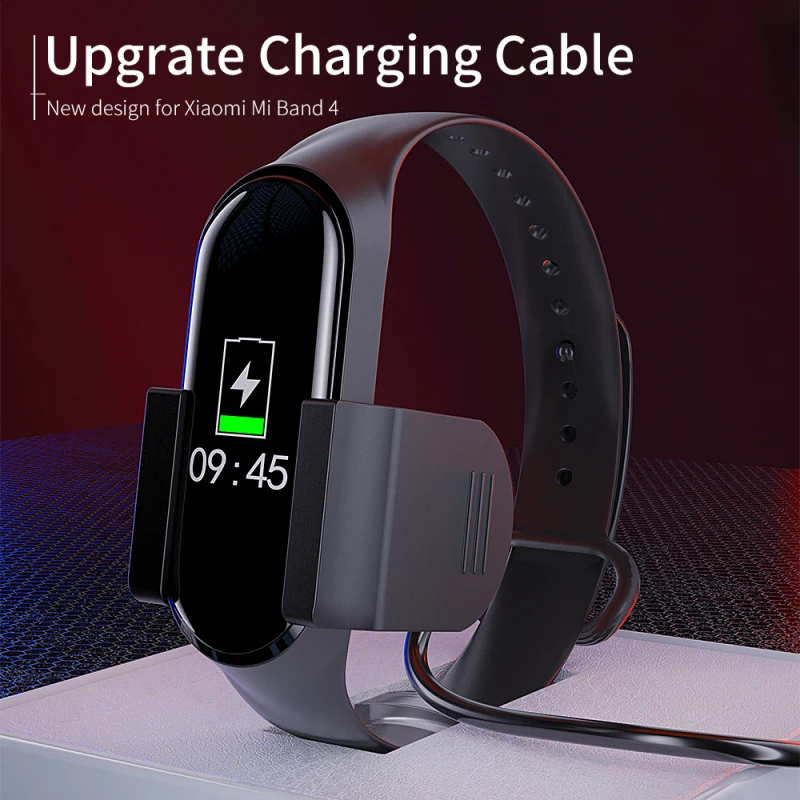 Зарядное устройство для Xiaomi Mi Band 4 сменный зарядный кабель умных часов без