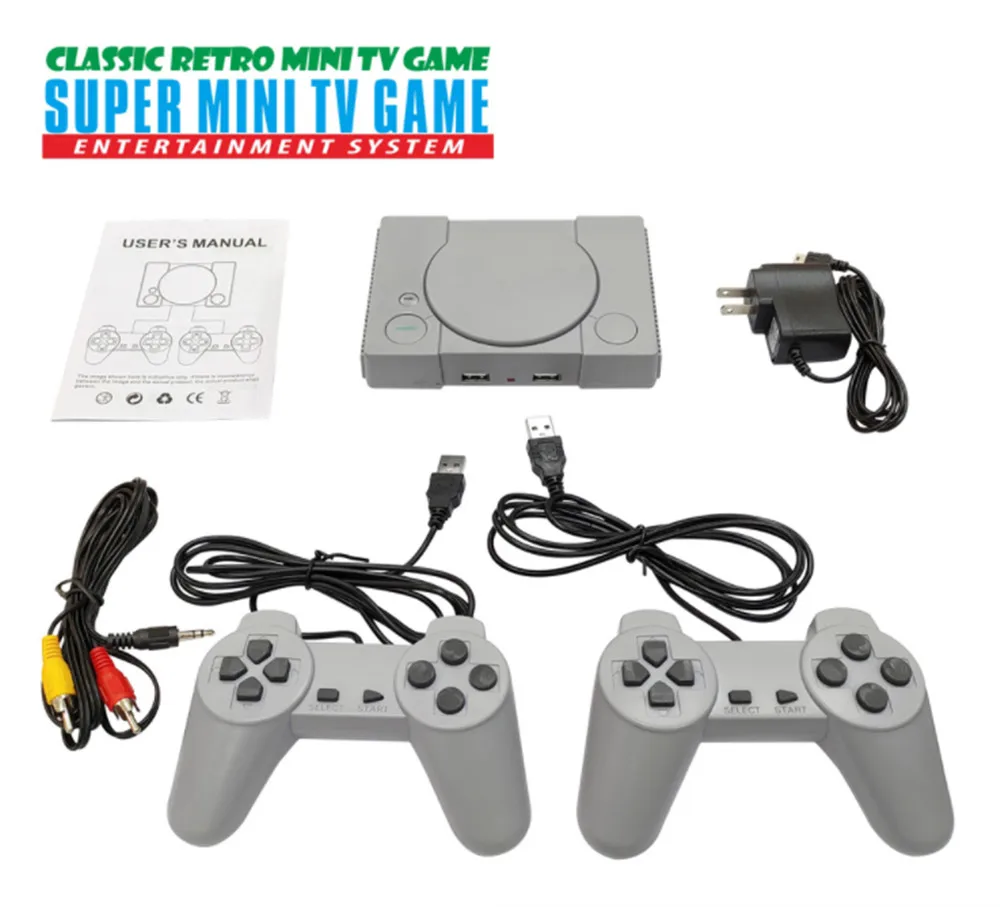 Мини игровая консоль для двух игроков 8 бит 620 классические детские игры AV Out