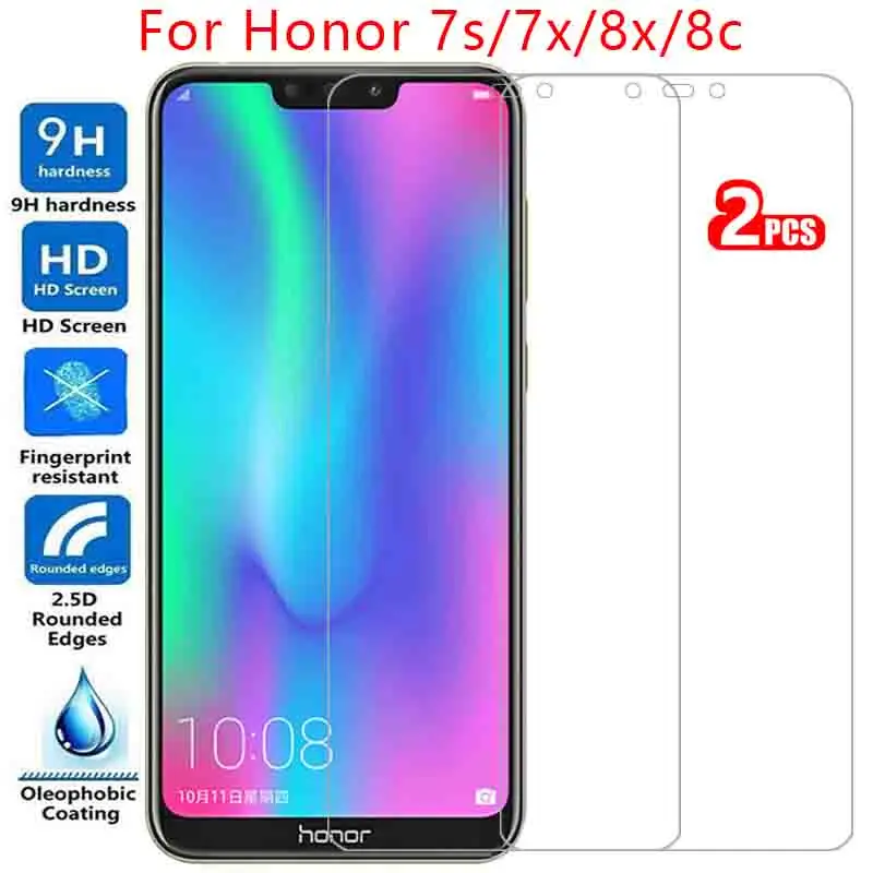 

protective tempered glass for honor 7s 7x 8x 8c screen protector on honor7s honor8x honer onor 7 s 8 x c s7 x7 x8 c8 safety film