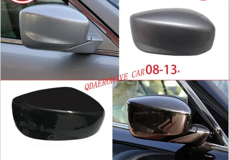 QDAEROHIVE боковые зеркальные крышки Хромированные для дверного зеркала высокое