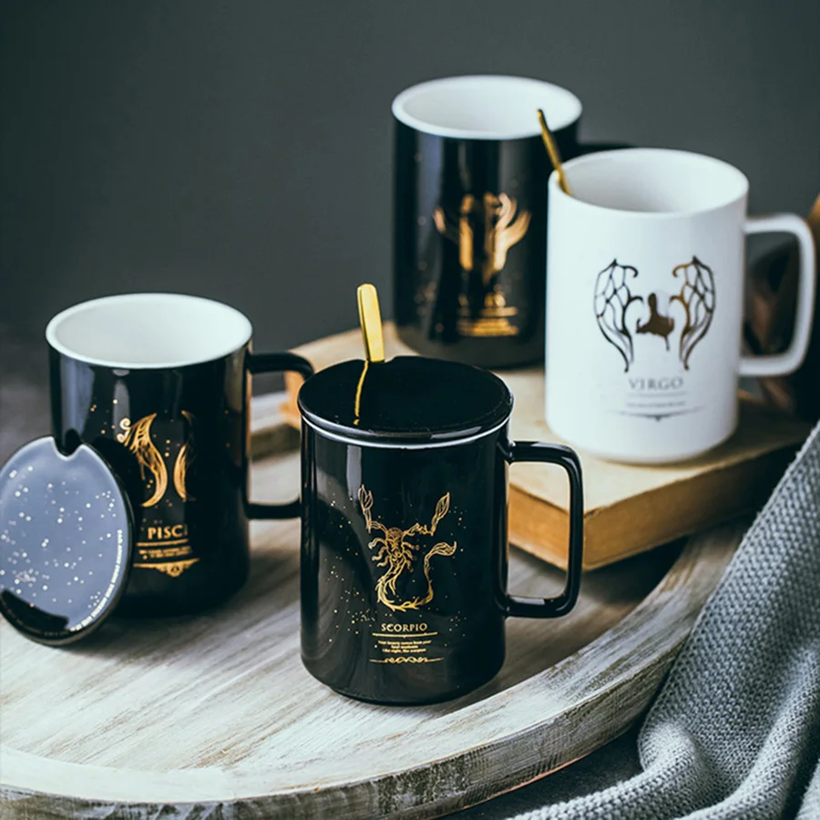 Ретро керамические кофейные кружки виски креативные винтажные личные офисные