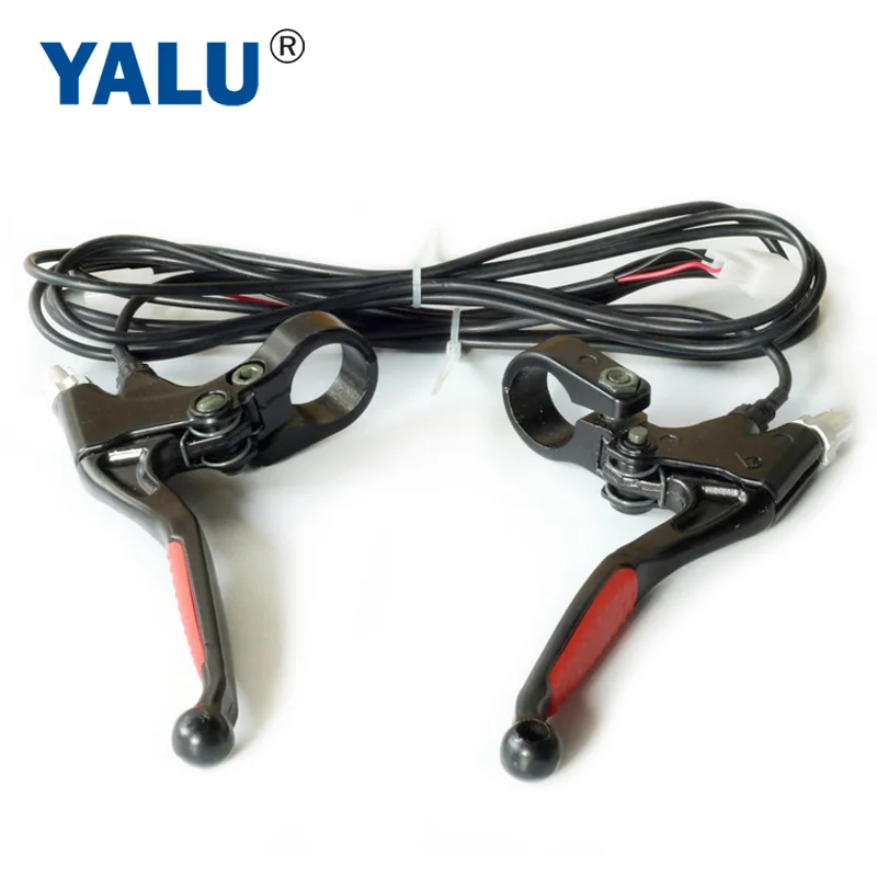 Рычаг тормоза Для электровелосипеда велосипеда электроскутера красный цвет |