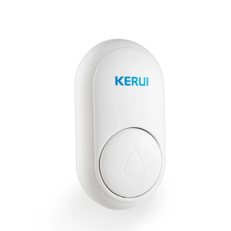 kit 1 KERUI регулируемый уровень громкости дверной звонок M518 домашний самогенерирующий беспроводной дверной звонок умный электронный пульт дистанционного управления дверной звонок - Color: kit 1