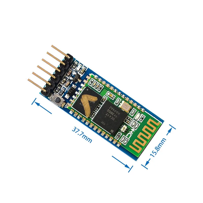 HC05 HC-05 master-slave 6pin JY-MCU anti-reverse Встроенный последовательный модуль Bluetooth