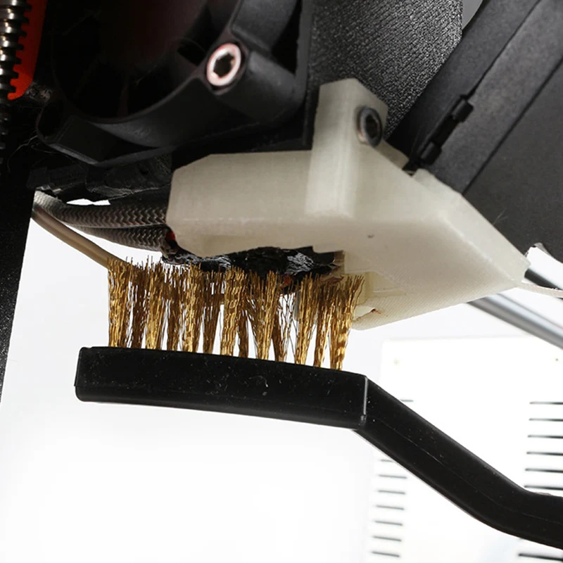 

3Pcs/Set Steel+Copper+Nylon Wire Brush Nozzle Hot Bed Cleaning for 3D Printer SGA998