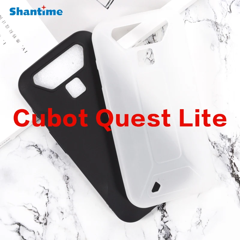 Силиконовый защитный чехол для телефона Cubot Quest Lite мягкий из ТПУ Lite|Бамперы| |