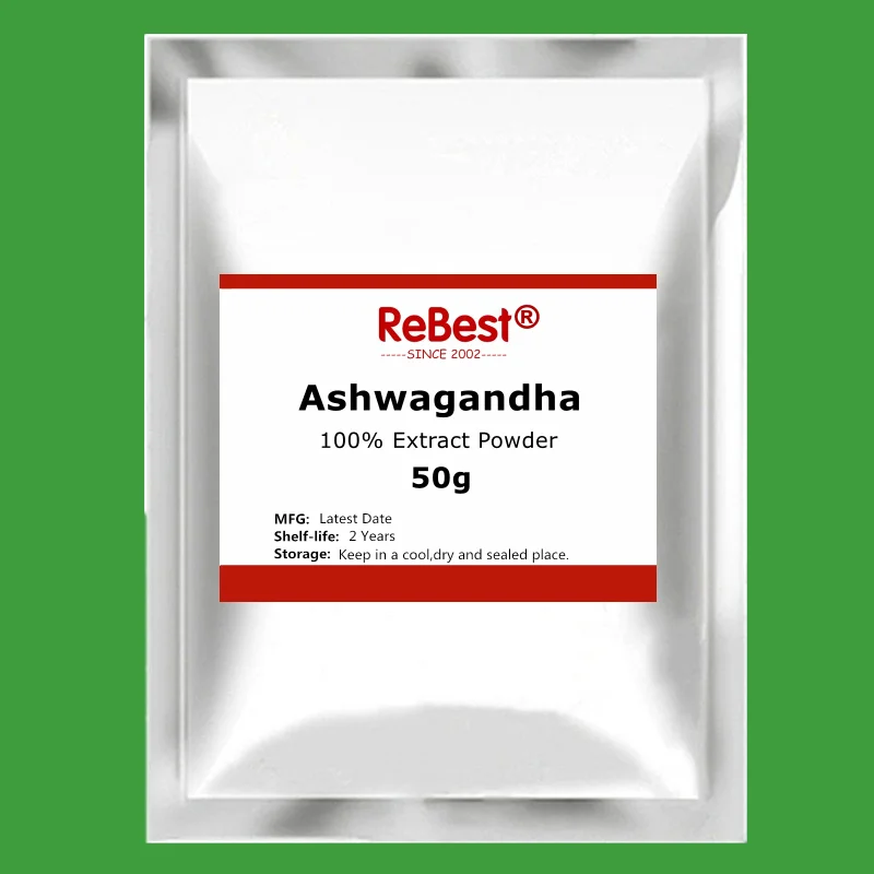 Лучший супер 100% порошок экстракта корня Ashwagandha для снятия стресса анти